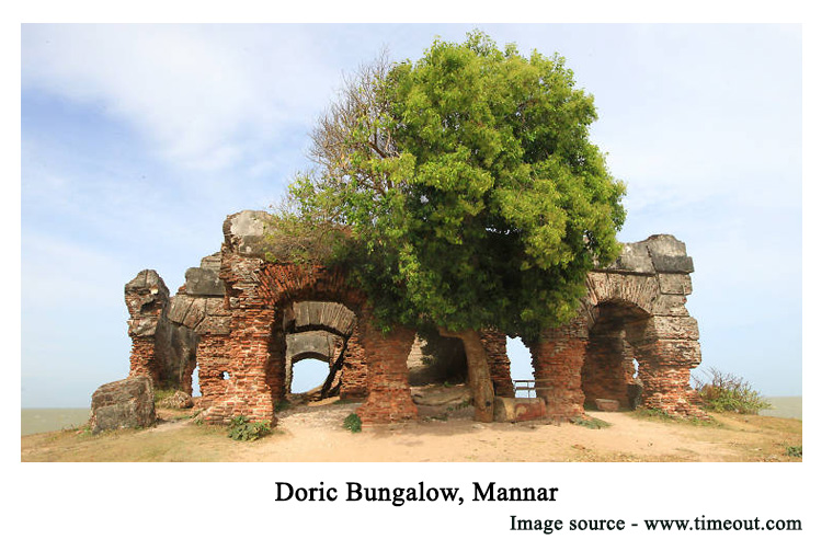 Doric bungalow, Mannar 