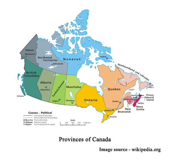 Provinces of Canada 
