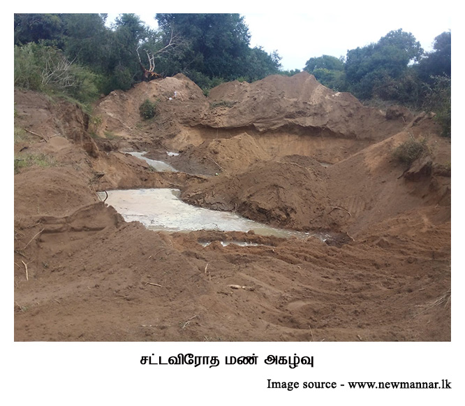 illegal soil excavation