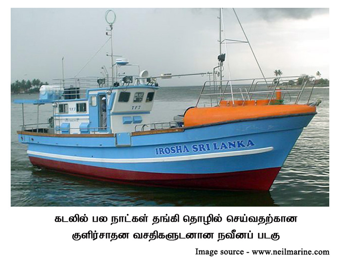 modern fishing boat