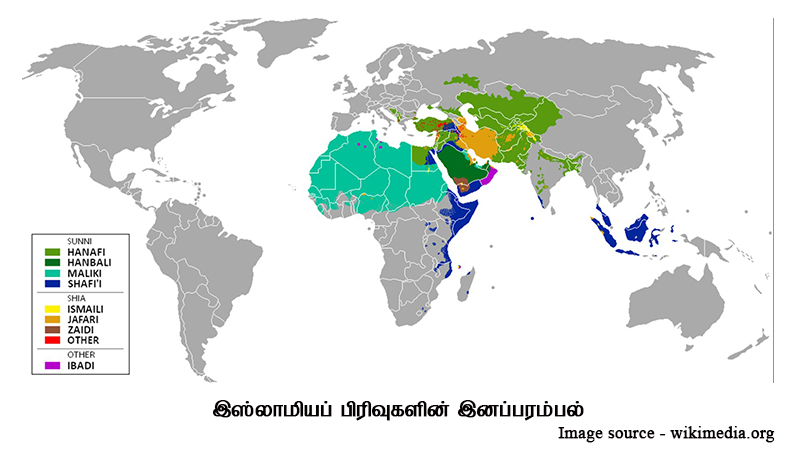 muslims map
