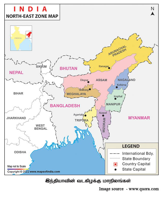 north states india